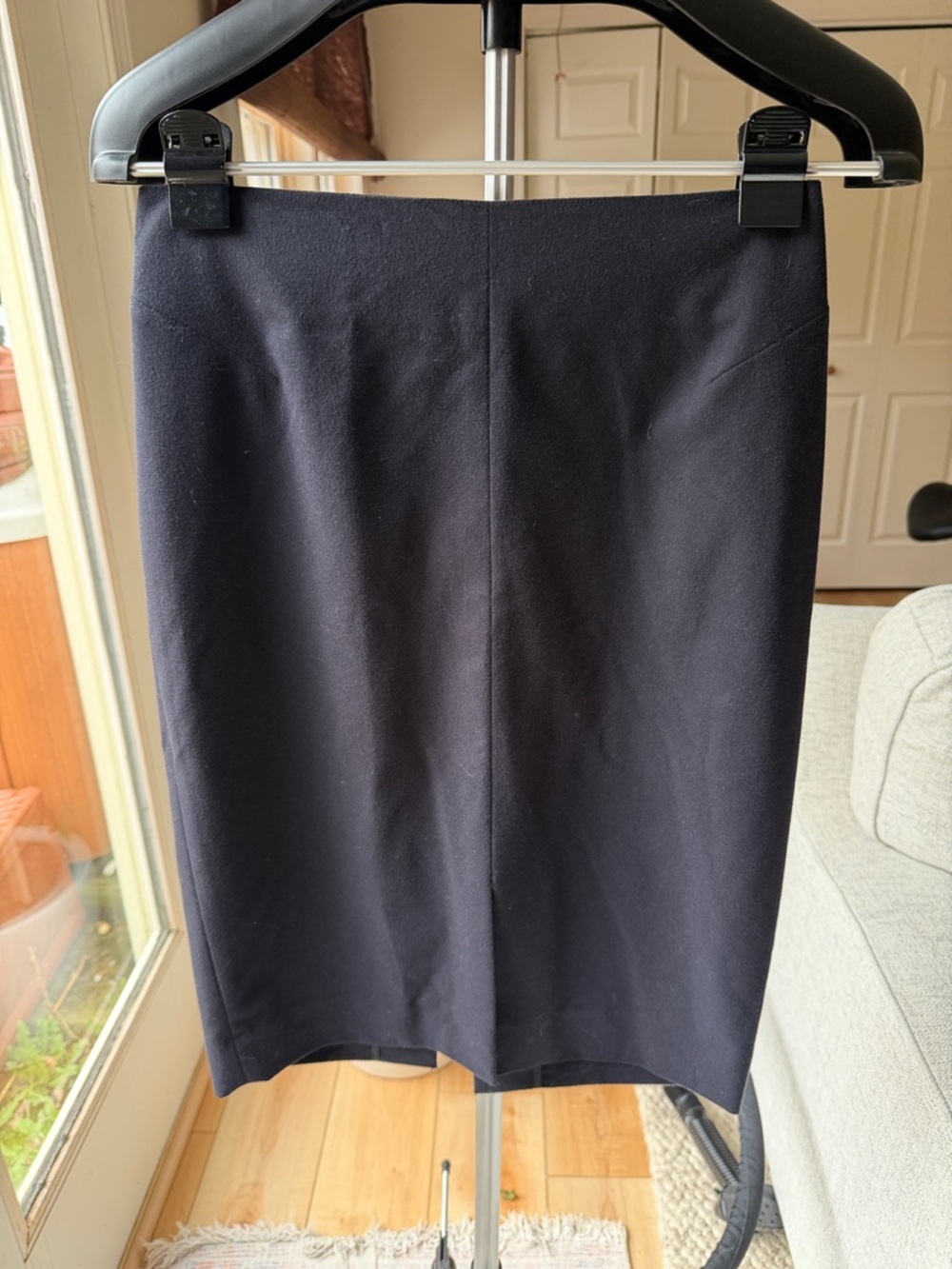 Classic Black Pencil Skirt - Women's Tailored Work Skirt